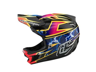 Troy Lee Designs D4 Carbon Mips Helmet Lightning Black