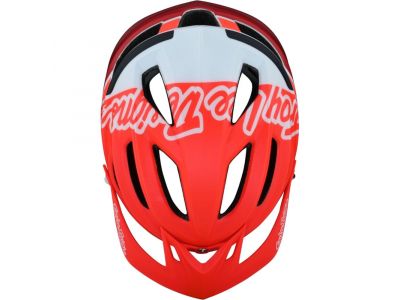 Troy Lee Designs A2 helmet, Silhouette/Red