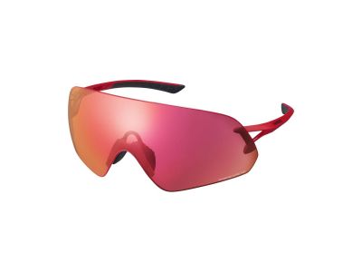 Shimano Brille AEROLITE P metallic rot Ridescape Road