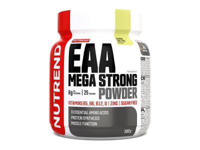 NUTREND EAA MEGA STRONG POWDER, 300 g, Zitronen-Eistee