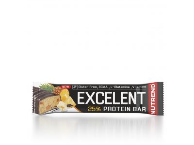 NUTREND EXCELENT PROTEIN BAR, 85 g, ananászos vanília - 2022.05.10.
