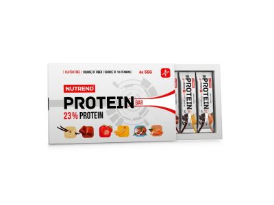 Nutrend PROTEIN BAR, 6 x 55 g, mix of flavors