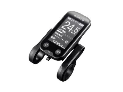 Computer pentru bicicletă electrică Shimano SCE6100 pentru STEPS cu suport de clemă de 25,4/31,8 mm