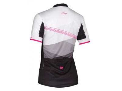 Koszulka rowerowa damska Etape Liv, biało-różowa