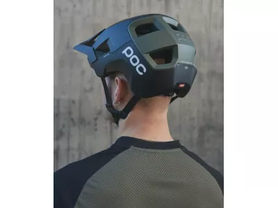 POC Kortal helmet, uranium black/epidote green metallic/matt
