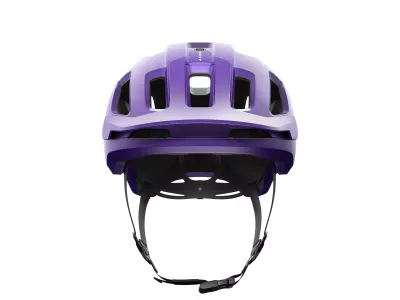 POC Axion Race MIPS Helmet, Sapphire Purple/Uranium Black Metallic/Matt