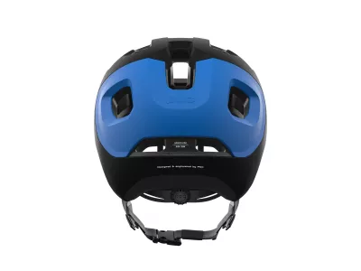 POC Axion Helmet, Uranium Black/Opal Blue Metallic/Matt