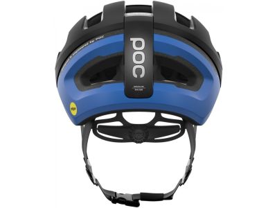 POC Omne Air Resistance MIPS Helmet, Uranium Black/Opal Blue Metallic/Matt