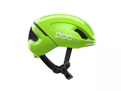 POC POCito Omne MIPS children's helmet, fluorescent yellow/green