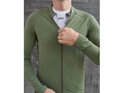 Koszulka rowerowa termoaktywna POC Ambient, zielony epidot