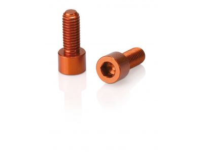 XLC BC-X02 Alu screws for bottle cage 2 pcs orange