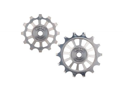 Kogel Shimano road pulleys with ceramic bearings, 12/14T, for R9100/R8000/R7000, raw