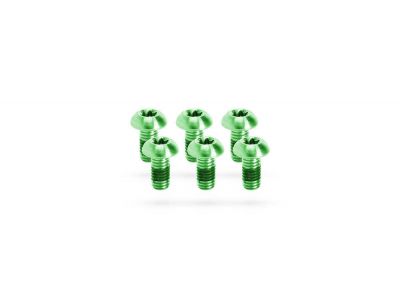 Kogel titánové skrutky na brzdové kotúče, zelená