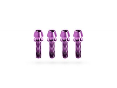 Kogel titanium screws for stem M5x20, purple