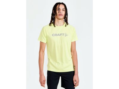 CRAFT CORE Unify Logo T-shirt, yellow