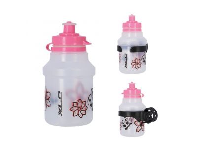 Butelka dla niemowląt XLC WB-K14, 350 ml, różowa