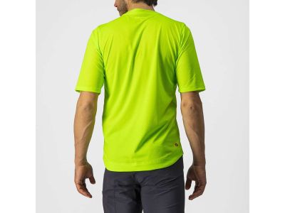 Castelli TRAIL TECH koszulka rowerowa, limonkowa
