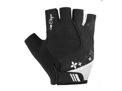 Mănuși de damă Etape Ambra, negru/alb