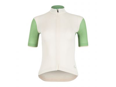 Isadore Cycling Jersey dámský dres Parchment/Jade Green