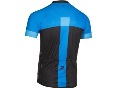 Koszulka rowerowa Etape Face, czarno-niebieska