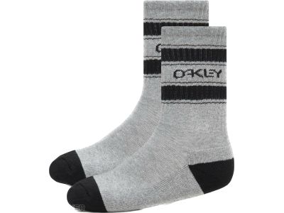 Oakley B1B Icon Socks ponožky, 3 páry, New Granite HTHR