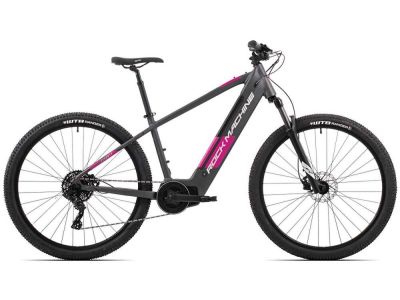 Bicicleta electrică Rock Machine Storm INT e70-29 Lady, gri antracit mat/violet/argintiu