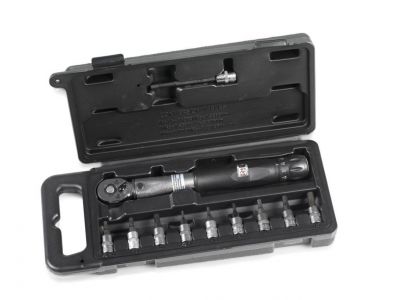 XLC TO-S87 momentový kľúč 1/4"  4–24 Nm, čierna/strieborná