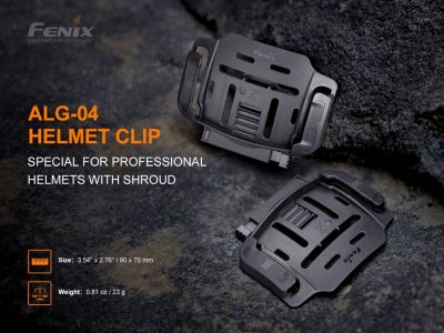 Fenix ALG-04 držák pro čelovky na přilby s NVG montáží