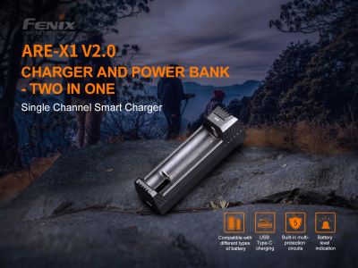 Fenix ARE-X1 V2.0 (Li-ion) USB nabíjačka