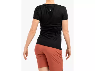 Smartwool Merino Sport 150 Tee Slim Fit női póló, fekete