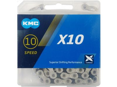 Lanț KMC X 10, 10 viteze, 114 zale