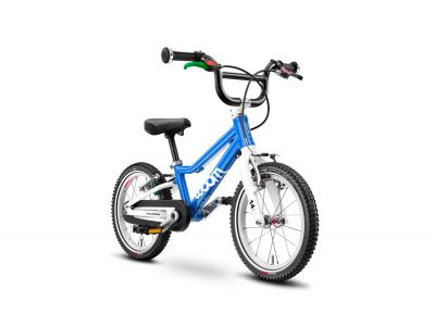 woom 2 14 children's bike, blue