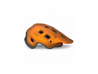 MET Terranova Mips přilba, oranžová/titanium metalická