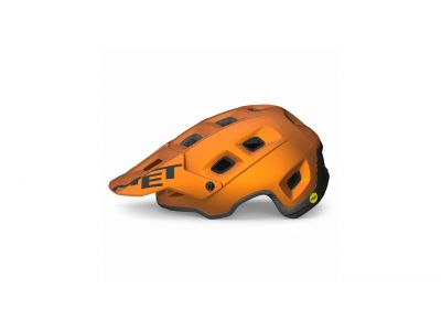 MET Terranova Mips Helm, Orange/Titanmetallic