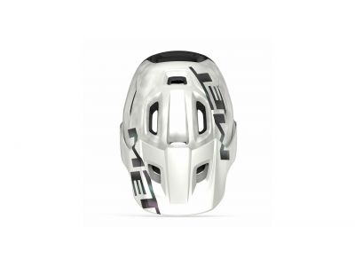 MET Roam Mips helmet, white/iridescent