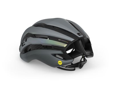 MET Trenta 3K Carbon Mips road helmet gray / iridescent