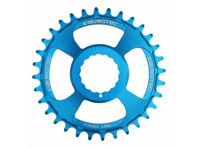 Burgtec Cinch Thick Thin chainring, 32T, deep blue