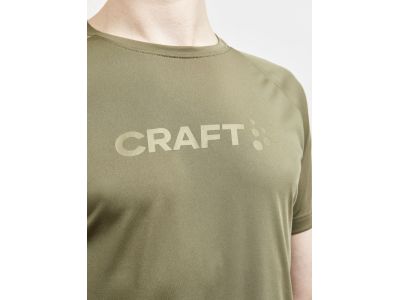 CRAFT CORE Unify Logo T-shirt, dark green