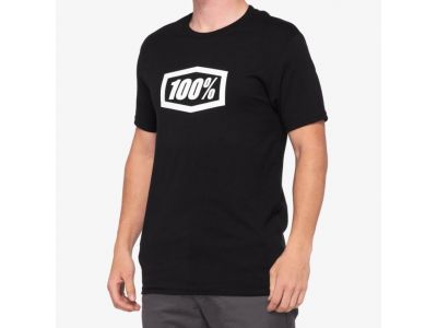 100 % Icon T-Shirt, schwarz