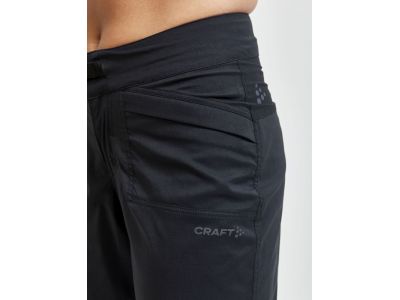 Pantaloni scurți de damă CRAFT CORE Offroad, negri