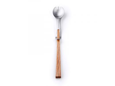 GSI Outdoors Glacier Stainless Kung Foon 318 mm Edelstahl-Löffel-Gabel