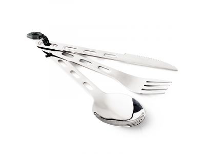 GSI Outdoors Stainless 3 pc. Ring Cutlery Cutlery Set