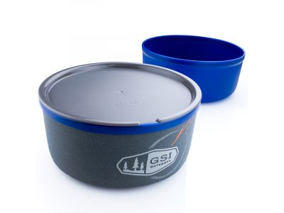 GSI Outdoors Ultralight Nesting Bowl + Mug sada misky a hrníčku 591ml blue