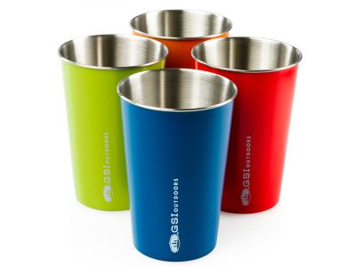 GSI Outdoors Glacier Stainless Pint Set set pohárov 500ml multi color