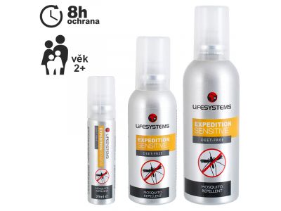 Lifesystems Expedition Sensitive Spray repelent