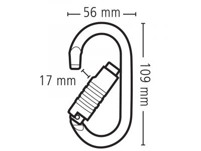 Karabinek BEAL O Smith 3 Nut