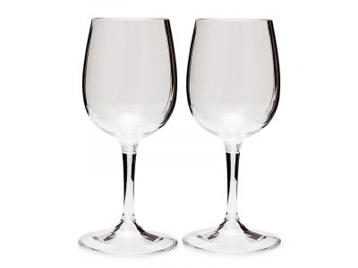 GSI Outdoors Nesting Wine Glass Set Gläserset, 2 x 275 ml