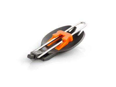 GSI Outdoors Folding Foon lžíce/vidlička, oranžová