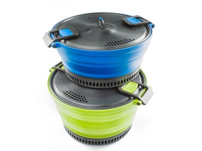 GSI Outdoors Escape HS Pot folding pot, 3 l, green
