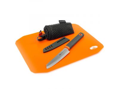 GSI Outdoors Rollup vágódeszka késkészlet kés és lapát készlet